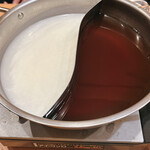 日本海庄や - 白湯と醤油スープ