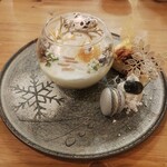 MID cafe - テラリウム・シマエナガ・パフェ