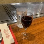 ステーキハウス 千萬 - ①ブドウのジュース