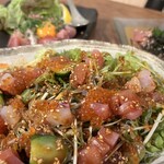 Aoyama Sakaba Kotatsu - 海鮮サラダ（ピリ辛）