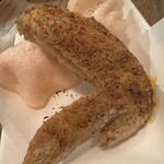 博多串焼き ミカン - 手羽先の唐あげ