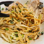 ラーメン二郎 - 赤酢投入～♪