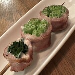 博多串焼き ミカン - 博多万能ネギ