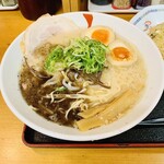 ひいらぎ - 味玉とんこつ醤油ラーメン