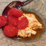 La Stalla - フルーツトマト　自家製リコッタ