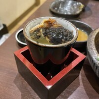 蟹･河豚専門 蟹吉WEST なんば道頓堀 - ヒレ酒
