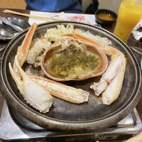 蟹･河豚専門 蟹吉WEST なんば道頓堀 - 蟹とうばん焼き