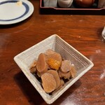 Sumibi Yakitori Yakikura - 菊芋の醤油漬け