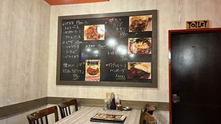 ばかすや - 店内メニュー