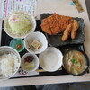 Narameisanresutoran&kafe marukatsu - 料理写真:ヤマトポークロースカツ定食＋