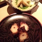 鮨 ひろかわ - タコのやわらか煮