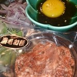 黒毛和牛焼肉酒楽庵 ひよし - 黒毛和牛のﾕｯｹ