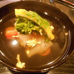 東條 - 花びらしんじょの椀