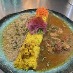 スパイシーカリーハウス 銀座半月 - 