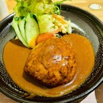 トンカツ・トンしゃぶ ケンボロー - 肉厚ハンバーグ