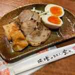 蔵出し味噌 麺場 田所商店 イオンモール岡崎店 - おすすめトッピング3種