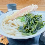 とにかく とに麺 - 本日の、夜勤明けの朝うどん