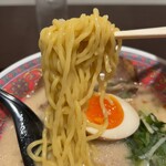 支那そば 北熊 - 味玉入り北熊ラーメン1100円