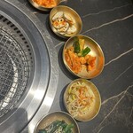 焼肉bue - ナムル盛り合わせ