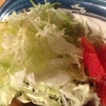 キッチン・ゴン - 2014.1.14  ピネライス付け合わせのサラダ☆