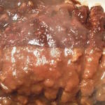 キッチン・ゴン - 2014.1.14  ハーフピネ　アップ☆　カツにカレーソース＆ハヤシソース☆　