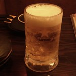 炭火焼鳥ちんどん - ドリンク写真:生ビール