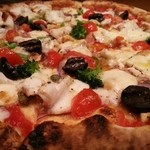 No.9 byセコンダ バンビーナ - 白身魚と野菜のピザ（本日の日替りPizza）