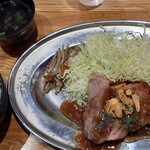 幸運豚人 - トンテキ/ライス/スープ