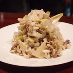 ラ・カーヴ・ド・ノア - Jan, 2014_1 アンディーブとブルーチズのサラダ