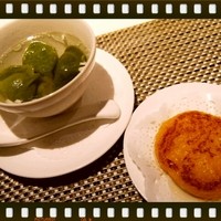 御膳房 六本木店 - 水餃子とトウモロコシパンケーキ