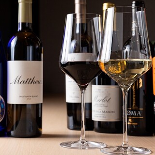 日本酒やワインも充実