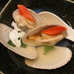 すずのあん - 姫貝の酒蒸し