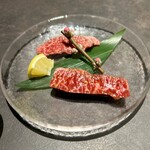 西中州焼肉 きらく - ハラミとサガリ