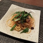 Itaria Ryouri Tanaka Tsu - 牡蠣のオリーブパスタ