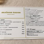 maison tacos - 