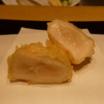 天冨良 麻布よこ田 - 帆立