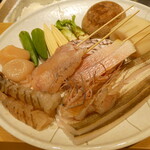 天冨良 麻布よこ田 - 本日の食材