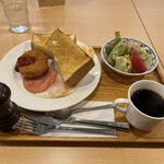 Kicchin Kafe Sakan - W•モーニング 税込800円