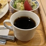 Kicchin Kafe Sakan - W•モーニングのホットコーヒー