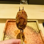 Binchoutan Yakitori Torishige - つくね