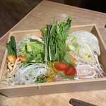 Shabushabu Onyasai - 最初のお野菜