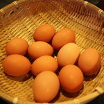 Aji tama - 富士山の麓にある放し飼い養鶏場と直接契約し店主自らがとことんこだわっている卵と高級カツオ節・北海道産昆布を使用したダシで作ってます(^^)
