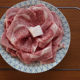 登喜和 - 料理写真:牝の黒毛和牛にこだわったA5,A4ランクのお肉です。
