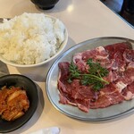 京城園 - 焼肉ランチ ご飯大盛り