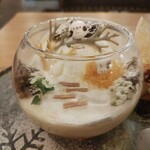 MID cafe - テラリウム・シマエナガ・パフェ