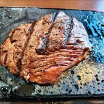 感動の肉と米 - ハラミステーキ