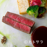 Tsukiji bon marushe - 芳醇な香りをまとい、旨みが凝縮された『佐賀牛フィレ肉の炭火焼きステーキ』