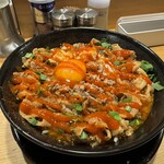 肉盛り みそラーメン 侍倶楽部 - スタミナ味噌らーめん1,000円　辛味噌Ｗ120円