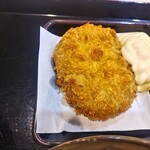 ゆで太郎 もつ次郎 - コロッケにマヨネーズが合う