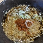 ゆで太郎 もつ次郎 - そばには赤鬼とゆずと胡麻と揚げ玉